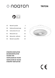 Bedienungsanleitung Noaton 12050W Deckenventilator