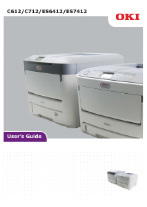 Handleiding OKI C612n Printer