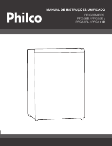 Manual Philco PFG85PL Frigorífico