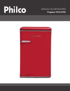 Manual Philco PFG107RV Frigorífico