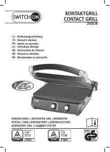 Manual Switch On CG-A001 Grătar electric