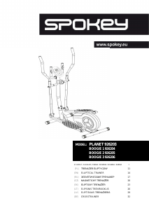 Handleiding Spokey Boogie 3 926206 Crosstrainer