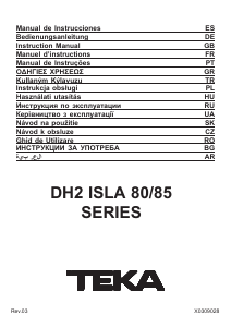 Használati útmutató Teka DH2 1285 Páraelszívó