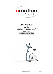 Handleiding eMotion Motion Cycle 600 Hometrainer