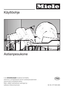 Käyttöohje Miele G 977 SC Astianpesukone