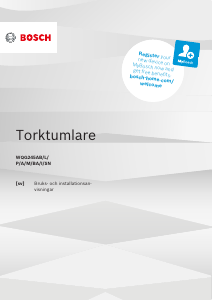 Bruksanvisning Bosch WQG245ALSN Torktumlare
