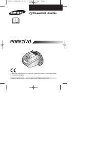 Manuál Samsung SC4135 Vysavač