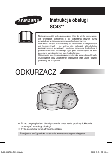 Instrukcja Samsung SC43E0 Odkurzacz