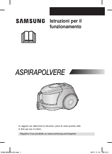 Manuale Samsung SC43Q0 Aspirapolvere