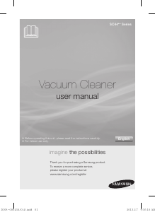 Manual Samsung SC4471 Vacuum Cleaner