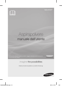 Manual de uso Samsung SC44E0 Aspirador