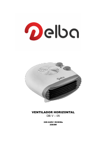 Manual Delba DB V-05 Aquecedor