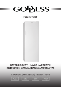 Návod Goddess FSD2170TW8F Mraznička