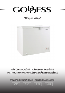 Návod Goddess FTE0300WW9E Mraznička