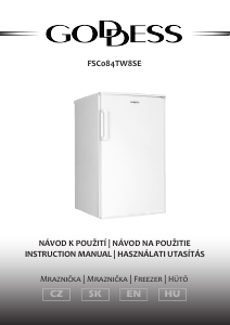 Návod Goddess FSC084TW8SE Mraznička