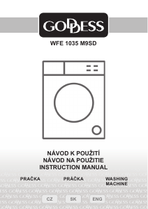 Handleiding Goddess WFE 1035M9SD Wasmachine