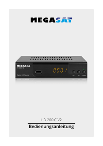 Handleiding Megasat HD 200 C V2 Digitale ontvanger