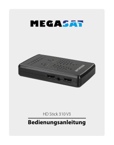 Handleiding Megasat HD Stick 310 V3 Digitale ontvanger