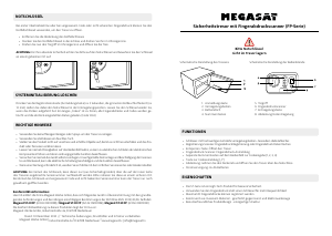 Handleiding Megasat ST-25 FP Kluis