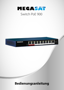 Handleiding Megasat PoE 900 Switch