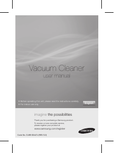 Manual Samsung SC5660 Vacuum Cleaner