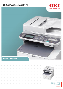 Manual OKI ES5461 MFP Multifunctional Printer