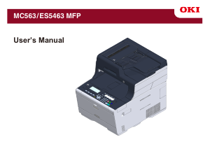 Manual OKI MC563dn Multifunctional Printer