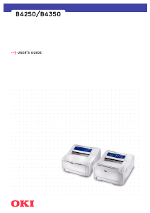 Handleiding OKI B4350 Printer