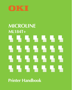 Manual OKI ML184T+ Printer