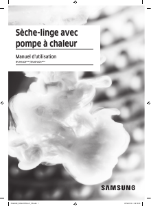 Mode d’emploi Samsung DV90K6000CW Sèche-linge