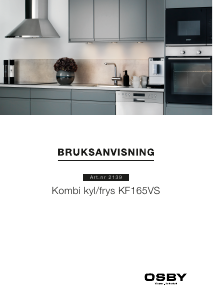 Bruksanvisning Osby KF165VS Kyl-frys
