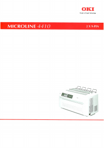 Handleiding OKI ML4410 Printer