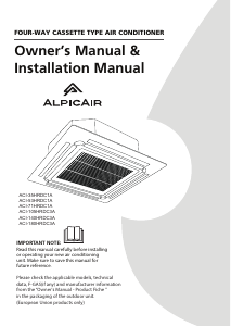 Handleiding AlpicAir ACI-71HRDC1A Airconditioner