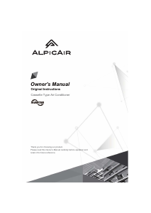 Manual AlpicAir ACCMI-53HRDC1A Air Conditioner