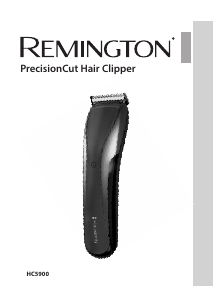 Manual Remington HC5900 Precision Cut Aparador de cabelo