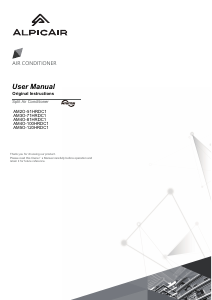 Manual AlpicAir AM5O-120HRDC1 Air Conditioner