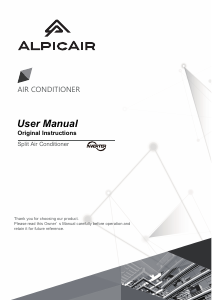 Handleiding AlpicAir ACMI-53HRDC1 Airconditioner