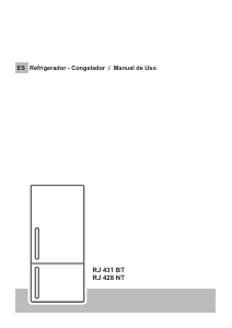 Manual de uso James RJ 431 BT Frigorífico combinado