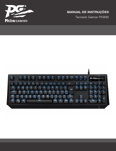 Manual Philco PKB95 Teclado