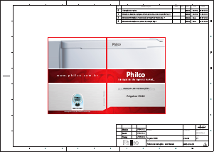 Manual Philco PH85 Frigorífico