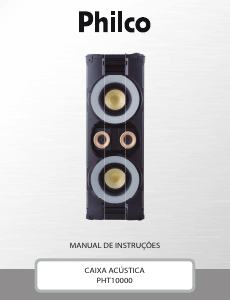 Manual Philco PHT10000 Altifalante