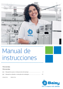 Manual de uso Balay 3CG5172A2 Horno