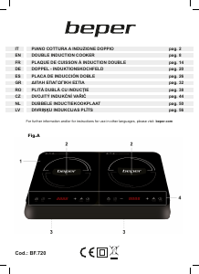 Manual Beper BF.720 Plită