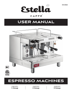 Manual Estella 236ECEM1 Espresso Machine