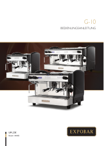 Bedienungsanleitung Expobar G-10 Espressomaschine