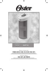 Manual Oster OAP706 Air Purifier