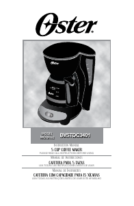 Manual Oster BVSTDC3401 Coffee Machine