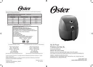 Handleiding Oster CKSTAF7601 Friteuse