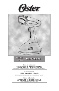 Manual Oster GCSTES-100 Garment Steamer