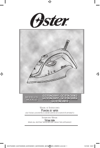 Manual de uso Oster GCSTAC6902 Plancha